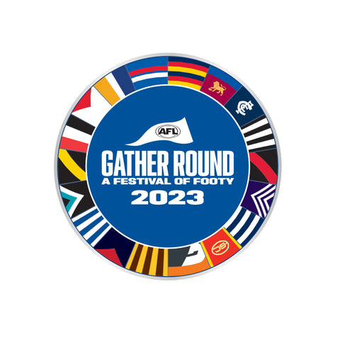 AFL Gather Round Logo Pin 2023 Badge