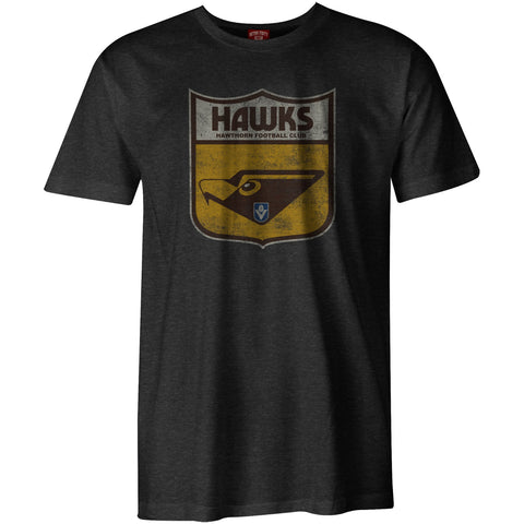 Hawthorn Hawks Mens Adults Heritage Retro Tee