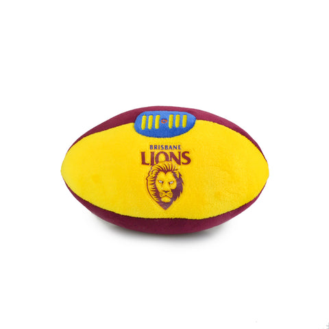 Brisbane Lions Plush Footy Ball