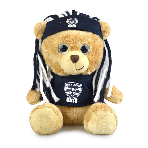 Geelong Cats Plush Sparkle Fanatic Bear Novelty Toy