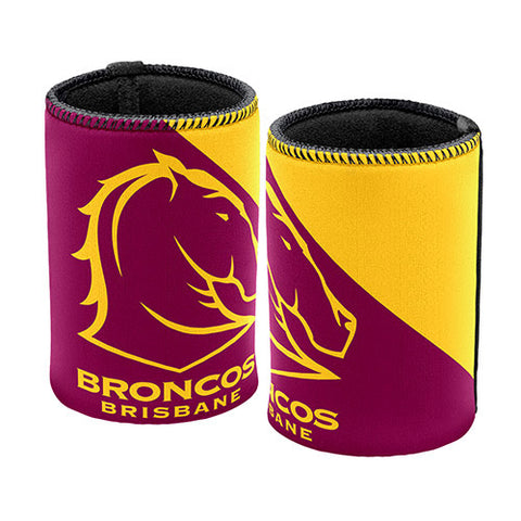 Brisbane Broncos NRL Logo Can Cooler