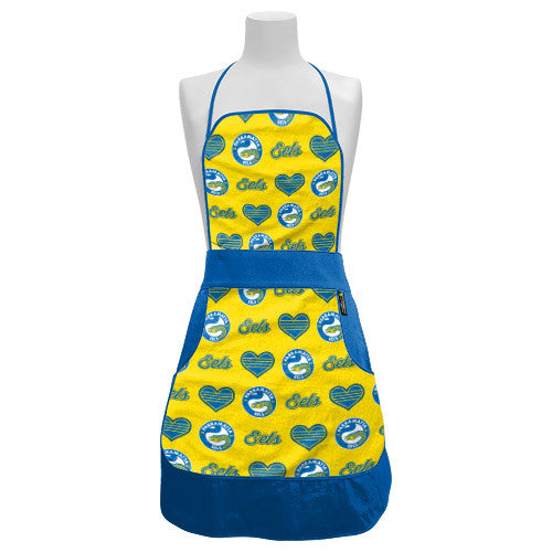 Parramatta Eels NRL BBQ Ladies Retro Apron
