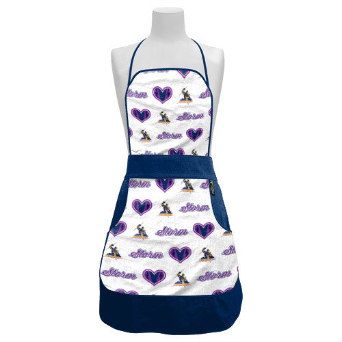 Melbourne Storm NRL BBQ Ladies Retro Apron