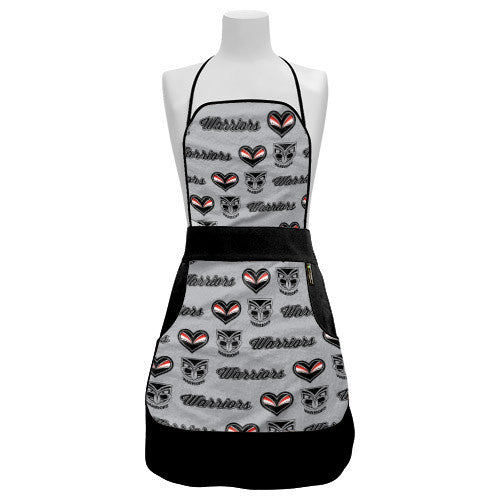 New Zealand Warriors NRL BBQ Ladies Retro Apron