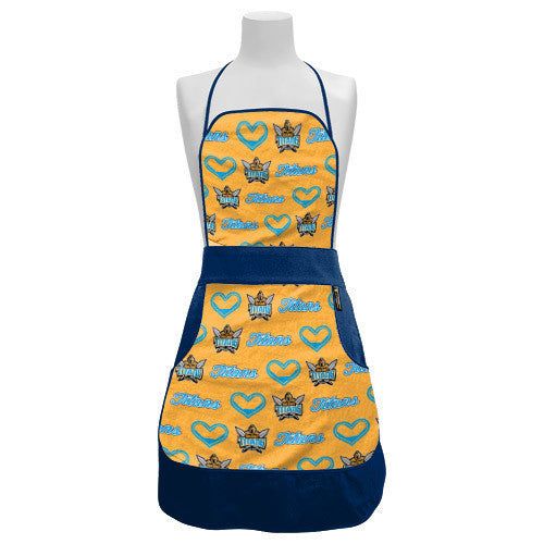 Gold Coast Titans NRL BBQ Ladies Retro Apron