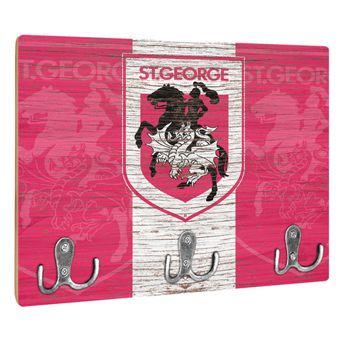 St George Dragons NRL Heritage Key Rack