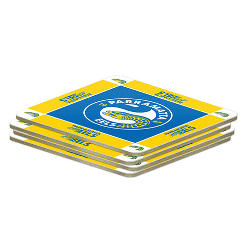 Parramatta Eels NRL Pack of 4 Coasters