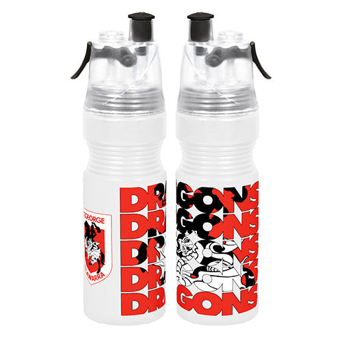 St George Dragons NRL Misting Drink Bottle