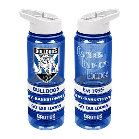 Canterbury Bulldogs NRL Tritan Rubber Bands Bottle