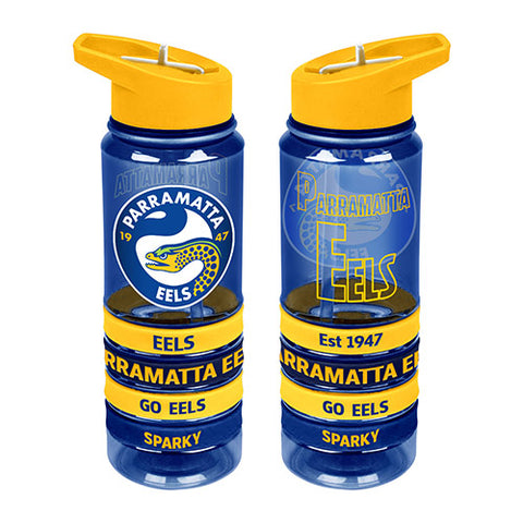Parramatta Eels NRL Tritan Rubber Bands Bottle
