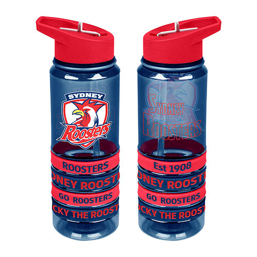 Sydney Roosters NRL Tritan Rubber Bands Bottle