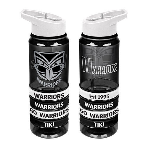 New Zealand Warriors NRL Tritan Rubber Bands Bottle
