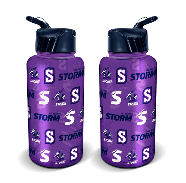 Melbourne Storm NRL Flip Drink Bottle