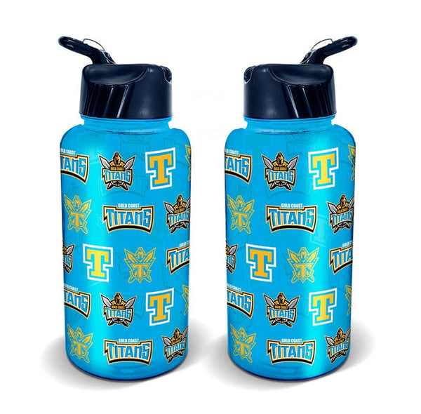 Gold Coast Titans NRL Flip Drink Bottle