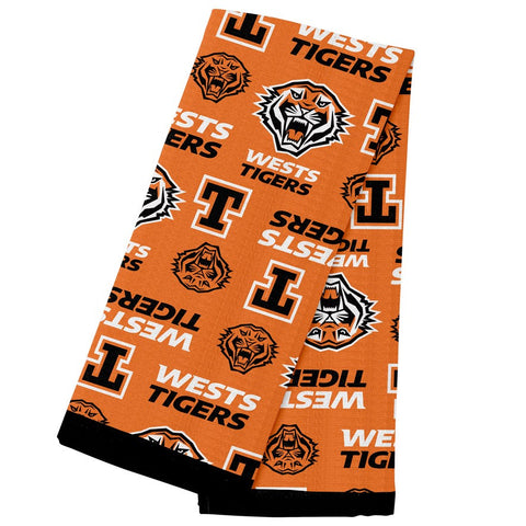 Wests Tigers NRL Tea Towel
