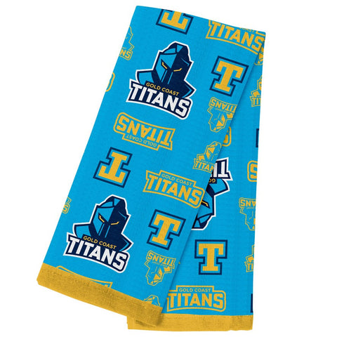 Gold Coast Titans NRL Tea Towel