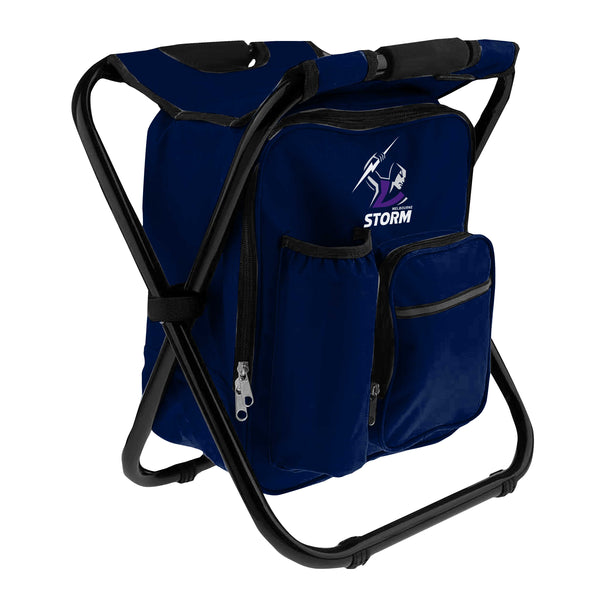 Melbourne Storm NRL Cooler Bag Foldable Stool Seat