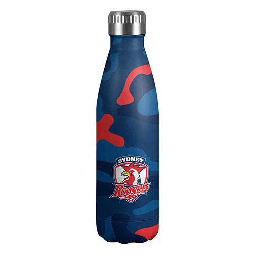 Sydney Roosters NRL Stainless Steel Wrap Bottle