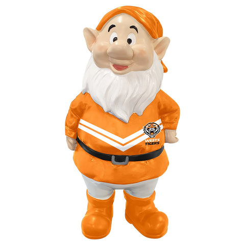 Wests Tigers NRL Mini Garden Gnome 18cm