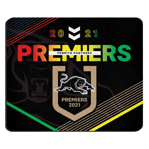 Penrith Panthers NRL 2021 Premiers Mouse Mat Pad PH1