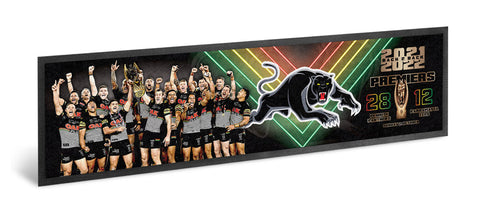 Penrith Panthers NRL 2022 Premiers Image Bar Runner PH2