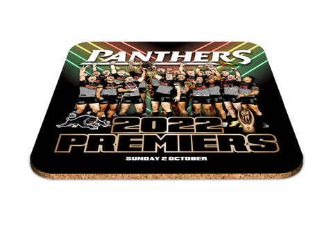 Penrith Panthers NRL 2022 Premiers Image Coasters PH2
