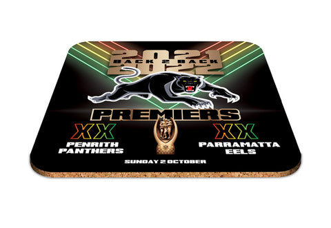 Penrith Panthers NRL 2022 Premiers Coaster PH1