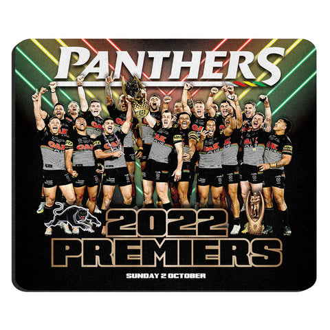 Penrith Panthers NRL 2022 Premiers Image Mouse Mat Pad PH2