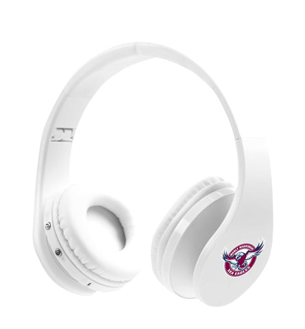 Manly Sea Eagles NRL Foldable Bluetooth Stereo Headphones