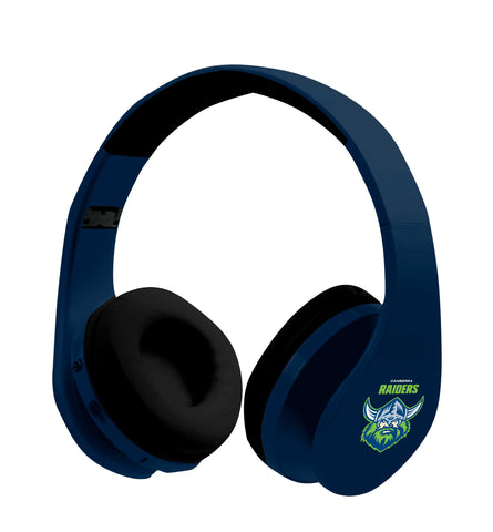 Canberra Raiders NRL Foldable Bluetooth Stereo Headphones
