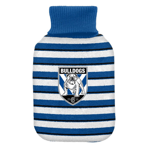Canterbury Bulldogs NRL Hot Water Bottle and Cover