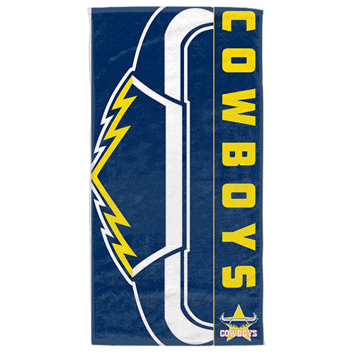 North Queensland Cowboys Beach Bath Towel - Spectator Sports Online