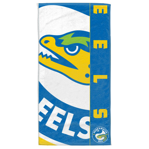 Parramatta Eels Beach Bath Towel - Spectator Sports Online