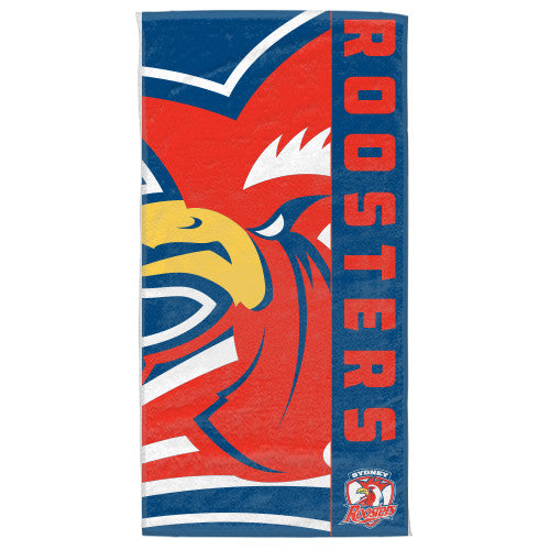 Sydney Roosters Beach Bath Towel - Spectator Sports Online