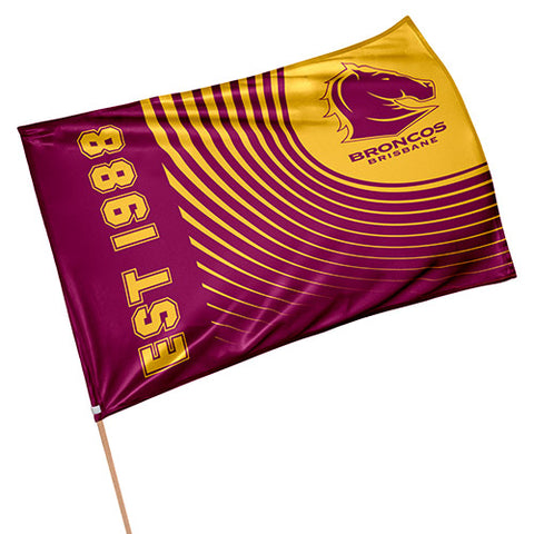 Brisbane Broncos NRL Game Day Flag