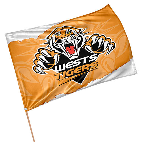 Wests Tigers NRL Game Day Flag