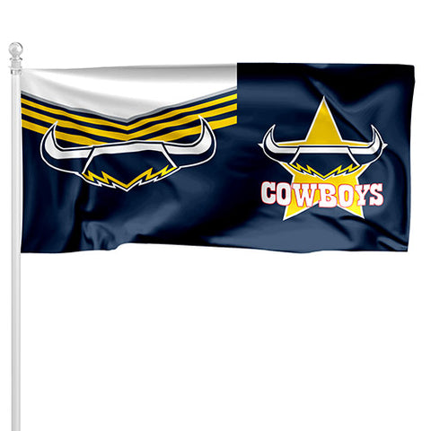 North Queensland Cowboys NRL Pole Flag