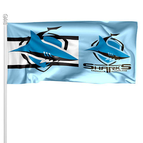 Cronulla Sharks NRL Pole Flag