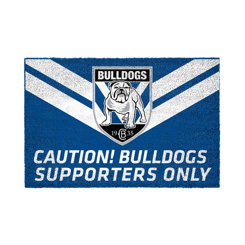 Canterbury Bulldogs NRL Door Mat