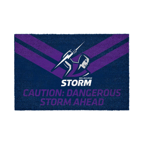 Melbourne Storm NRL Door Mat