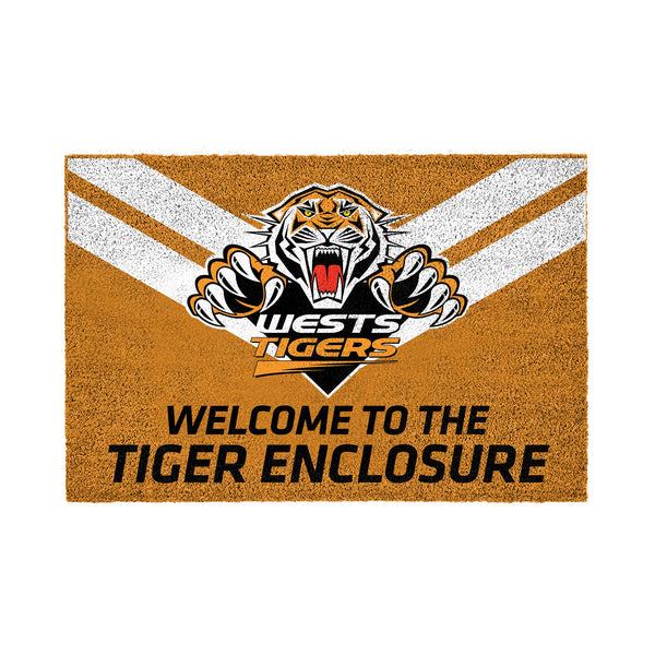 Wests Tigers NRL Door Mat