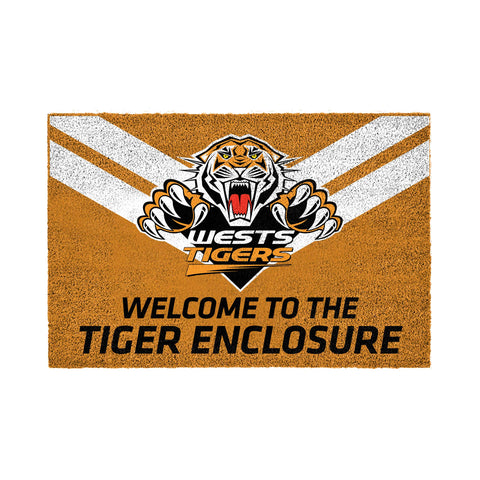 Wests Tigers NRL Door Mat