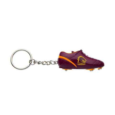 Brisbane Broncos NRL Boot Keyring