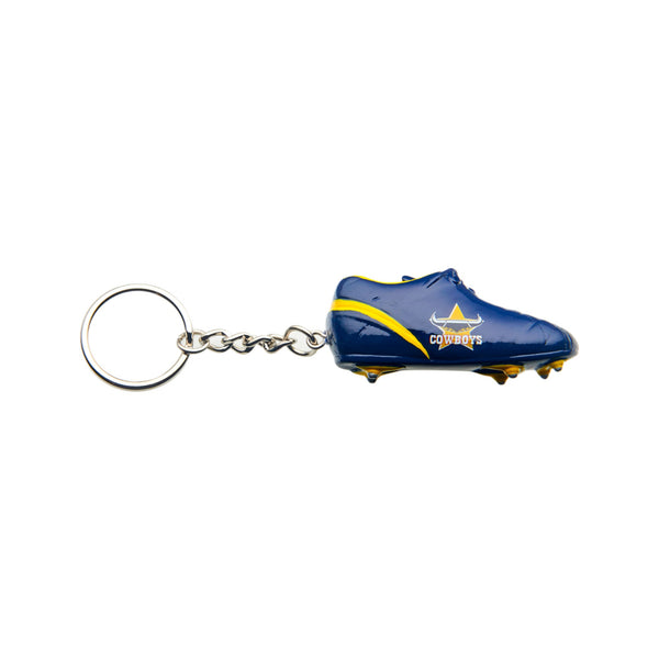 North Queensland Cowboys NRL Boot Keyring