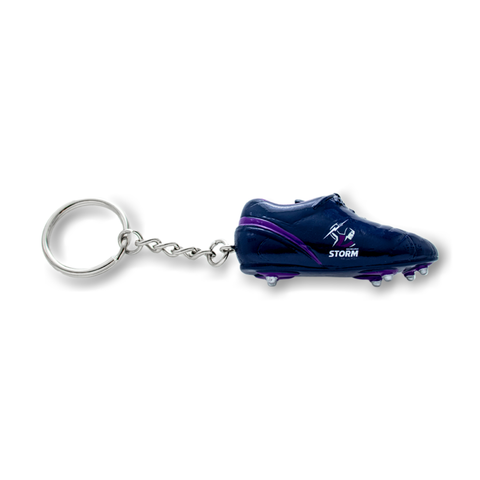 Melbourne Storm NRL Boot Keyring