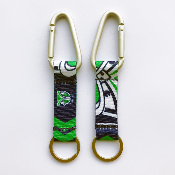 New Zealand Warriors NRL Carabiner Keyring