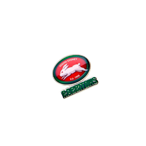 South Sydney Rabbitohs NRL Logo Metal Pin Badge