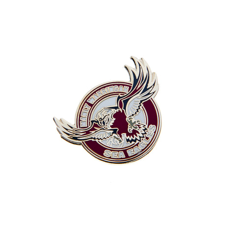 Manly Sea Eagles NRL Logo Metal Pin Badge