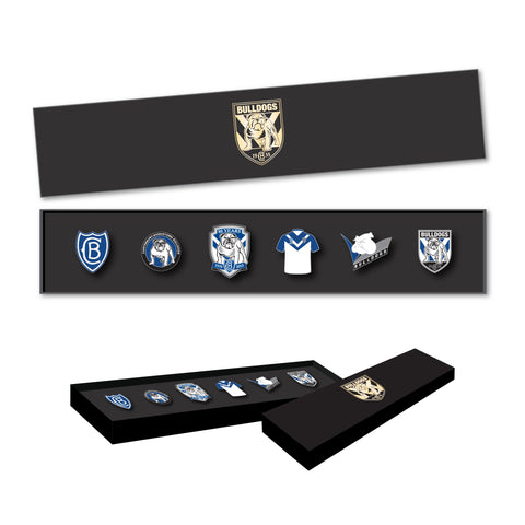 Canterbury Bulldogs NRL Evolution Lapel Pin Badge Collectors Set