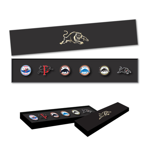 Penrith Panthers NRL Evolution Lapel Pin Badge Collectors Set